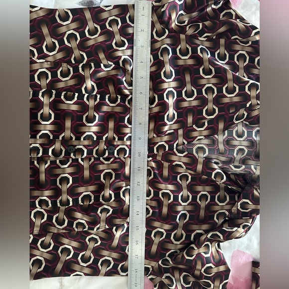 Worthington Stretch Women Office Button‎ Down Shirt. V-neck, collared. Sz. S Blk - Picture 10 of 13